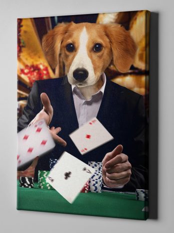 Portrait Joueur de Poker