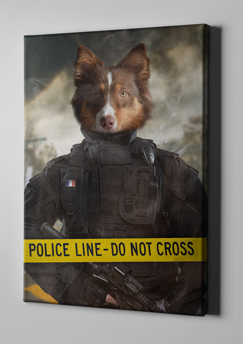 Portrait Policier GIGN