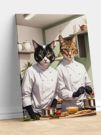 Portrait Duo – Chefs cuistots
