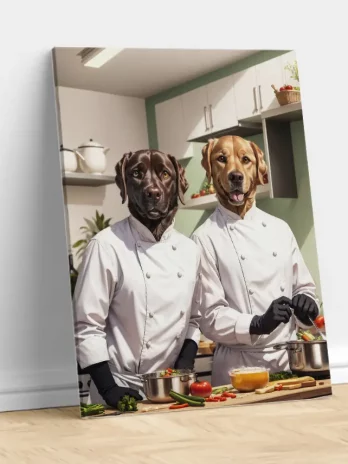 Portrait Duo – Chefs cuistots