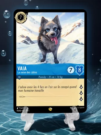 Carte Animal personnalisée – Style Lorcana