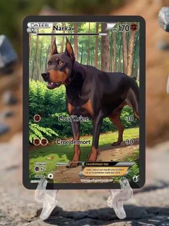 Carte animal personnalisée – Poke Full Art
